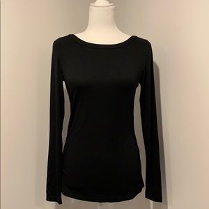 Ballerina back long sleeve shirt